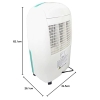 Aktobis Deshumidificador WDH-520EB, capacidad 25l/día
