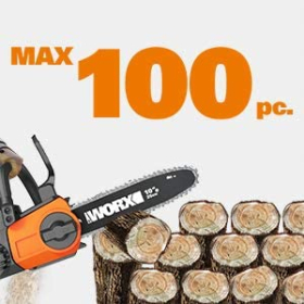 WORX Cordless Impact Drill WG322E.1, 18 V, 2.0 Ah, PowerShare, Quick Charge