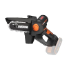 Nitro WG325E.9 WORX 20V cordless chainsaw with brushless motor