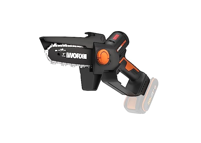 Nitro WG325E.9 WORX 20V cordless chainsaw with brushless motor Nitro WG325E.9 WORX 20V cordless chainsaw with brushless motor