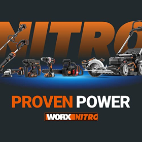 WORX Nitro Akku-Obstschere – Bürstenlos, 25 mm Schnitt, Elektrischer Antrieb