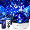 One Fire Baby Night Light, 16 Colors, Dimmable Night Light with Remote Control, Rechargeable Battery, Timer