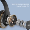 Auriculares Bluetooth supraaurales Uliptz, 65 horas de reproducción