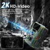 Охотничья камера WOLFANG 2K 48MP 4G LTE с солнечной панелью, приложением и передачей в реальном времени