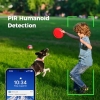 Hiseeu 4MP Solar Powered WiFi Security Camera, 360° PTZ Wireless Surveillance Camera