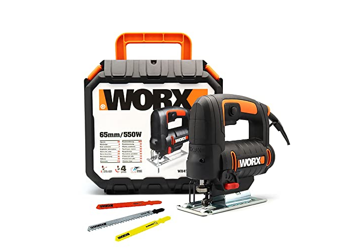 Лобзиковая пила WORX с мощным двигателем и точным механизмом резки Лобзиковая пила WORX с мощным двигателем и точным механизмом резки