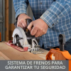 WORX WX530 Exactrack cordless circular saw 20 V PowerShare with 2 Ah battery