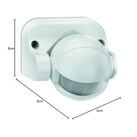 Sonero IMS040 Infrarot-Bewegungsmelder IP44 180° Weiß