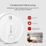 X-Sense smoke detector with 10-year battery, intelligent alarm central protection, 5-volt false alarm protection, all-avant-garde photoelectric sensor