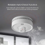 X-Sense smoke detector with 10-year battery, intelligent alarm central protection, 5-volt false alarm protection, all-avant-garde photoelectric sensor