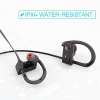 Auriculares Bluetooth, auriculares POOPHUNS Bluetooth 4.1, auriculares estéreo magnéticos, ajuste seguro para deportes y gimnasio con micrófono incorporado