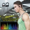 Auriculares Bluetooth, auriculares POOPHUNS Bluetooth 4.1, auriculares estéreo magnéticos, ajuste seguro para deportes y gimnasio con micrófono incorporado