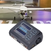Cargador de batería LiPo Bewinner C240: cargador de batería LiPo dual, cargador de batería de avión RC, cargador de equilibrio descargador para LiPo Li Ion Life NiCd NiMH (enchufe de la UE)