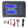 Cargador de batería LiPo Bewinner C240: cargador de batería LiPo dual, cargador de batería de avión RC, cargador de equilibrio descargador para LiPo Li Ion Life NiCd NiMH (enchufe de la UE)