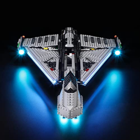 Светильник Lightailing для Lego-75323 The Justifier - комплект светодиодного освещения, совместимый с моделью Lego Building Brick - НЕ входит в комплект модели
