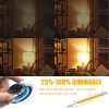 R7S LED 78mm Dimmable, R7S LED lamp 10W, warm white 3000K, 1000LM, replacement for 100W halogen rods, LED rod lights for uplights, reading lamps, 360° beam angle LED bar, set of 2