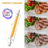 R7S LED 78mm Dimmable, R7S LED lamp 10W, warm white 3000K, 1000LM, replacement for 100W halogen rods, LED rod lights for uplights, reading lamps, 360° beam angle LED bar, set of 2