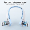 Neck Air Conditioner Without Blades, Portable Rechargeable USB Hands-Free Headset Design Neck Air Conditioner with 3 Wind Speeds