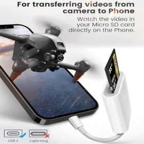 SD-Kartenleser USB C, 2 in 1 USB-C auf SD-Kartenleser Adapter, USB C Kartenleser SD-Kartenleser Fotografie Speicherkartenadapter SD-Kartenadapter für SDHC/SDXC/SD/MicroSD/RS-MMC