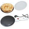 Crêpes Maker, 600 Watt, Non-Stick Coating, Cordless Crêpe Maker for Paper-Thin Crêpes, Teflon Non-Stick Coating