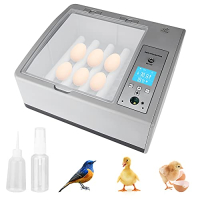 Egg Incubator, Automatic Hatcher, 16 Egg Cutter with Automatic Rotation, Kotsy Egg Netting Machine with LED Lighting and Digital Temperature Display