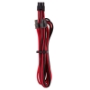 CORSAIR Premium Individually Sleeved PSU Cables Starter Kit – Red/Black, 2 Year Warranty