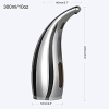 GULICA Automatic Touchless Liquid Soap Dispenser with Infrared Motion Sensor, Waterproof, Silver, 300 ml