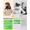 Nackenmassagegerät mit Wärme, Shiatsu Massagegerät 4D Knetmassage, Schulter Nacken Massagegerät Elektrisch zur Schmerzlinderung im Nacken, Rücken, Beinen und Füßen