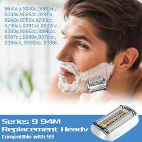 Бритвенная головка 94M совместима с бритвенной головкой Braun Series 9 Pro, лезвие бритвы 94m для аксессуаров бритвенной головки Braun Series 9, запасная часть бритвенной головки для электробритвы Braun S9
