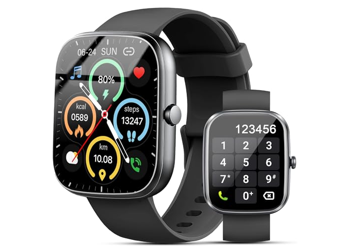 Smartwatch Damen Herren 1,91 Zoll HD Großbildschirm Fitness Tracker, Telefonfunktion Smart Watch Smartwatch Damen Herren 1,91 Zoll HD Großbildschirm Fitness Tracker, Telefonfunktion Smart Watch