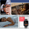Smartwatch Damen Herren 1,91 Zoll HD Großbildschirm Fitness Tracker, Telefonfunktion Smart Watch