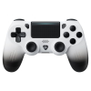 ECHTPower Wireless Controller for PS-4, LED Game Controller Compatible with PS-4/Slim/Pro/PC, 600 mAh Gamepad with Dual Vibration, Touchpad, 6-Axis, Headrest Release, Screenshot White