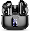 Bluetooth Kopfhörer, Kabellose Bluetooth 5.3 Sport In-Ear Kopfhörer mit 4 Mikrofonen, 40 Stunden Spielzeit, LED-Anzeige, ENC Rauschunterdrückung