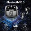 Bluetooth Kopfhörer, Kabellose Bluetooth 5.3 Sport In-Ear Kopfhörer mit 4 Mikrofonen, 40 Stunden Spielzeit, LED-Anzeige, ENC Rauschunterdrückung