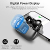 Bluetooth Kopfhörer, Kabellose Bluetooth 5.3 Sport In-Ear Kopfhörer mit 4 Mikrofonen, 40 Stunden Spielzeit, LED-Anzeige, ENC Rauschunterdrückung