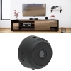 Cámara WiFi 1080P recargable con rotación de 360 grados, pequeña cámara de vídeo para oficina en casa