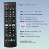 Loutoc Replacement Remote Control for LG TV, Universal Remote Control for LG LCD LED 3D HDTV Smart TVs