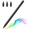 ESR iPad Stylus Pen із чутливістю до нахилу, iPad Stylus Pen для Apple iPad 9/8/7/6, iPad Pro 11, iPad Pro 12.9, iPad Mini 6/5 та iPad Air 5/4/3, магнітне кріплення Palm Rejection, чорний