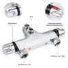 Uten thermostatic mixer tap for shower and bath – Safe 38°C safety button