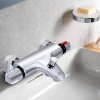 Uten thermostatic mixer tap for shower and bath – Safe 38°C safety button