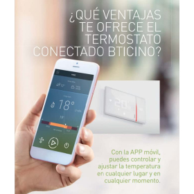 Bticino XW8002E, thermostat with WiFi connection