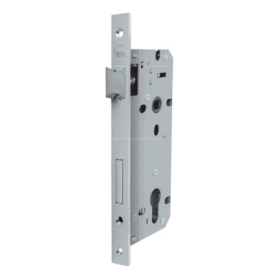 Yale Door Lock Y52X00450S2, Satin Nickel, Square Edges