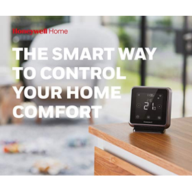 Termostato de ambiente WiFi Honeywell Home T6R con soporte de mesa y radio