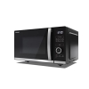 Microondas SHARP QS254AEB (Microondas: 900 W, 10 niveles de potencia, función descongelación, dimensiones: 490 x 288 x 395 cm), negro