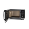 Microondas SHARP QS254AEB (Microondas: 900 W, 10 niveles de potencia, función descongelación, dimensiones: 490 x 288 x 395 cm), negro