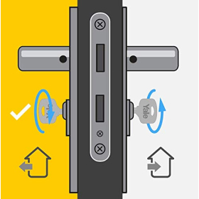 Yale YC1000+ - cilindro de cerradura, YC1000+ DB 30X40 NI, niquelado, alta seguridad