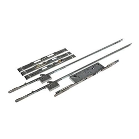 YALE YDM-PRO-PVCU-45 DOORMASTER Защелка с рычагом для дверей ПВХ, 2 регулируемых крючка и ролика
