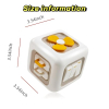 mciskin development cube - motor skills and learning for children aged 1-4 years