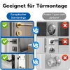 Electronic door lock from Anweller – Intelligent lock with digital code, fingerprint, key and app for your front door