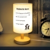 KAAYEE Gifts for Women, Linen Table Lamp, Get Well Soon Gifts for Girlfriend, Courage Gift, Encouragement Gifts for Women, Best Friend
